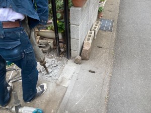 【佐倉市】斉藤きよ子様_20230317_20230317_000_駐車場_設備工事_施工中_R